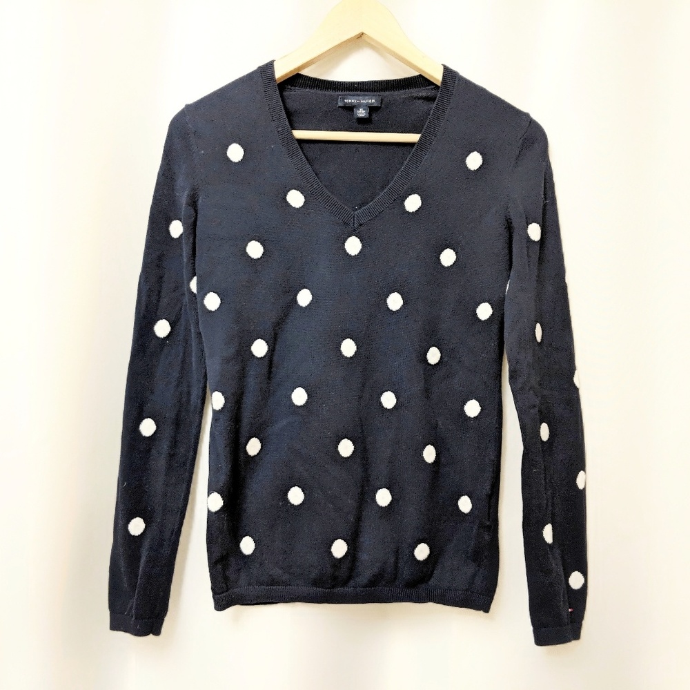 Tommy Hilfiger Polka Dot Sweater